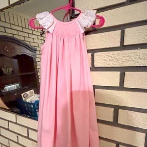 Classic whimsy Smoked Bishop dress